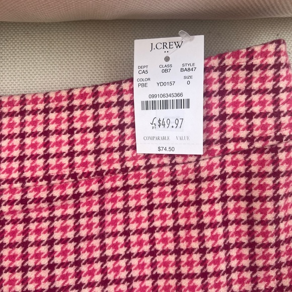 J. Crew NWT Skirt Size 0 - Picture 2 of 4